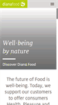 Mobile Screenshot of diana-food.com